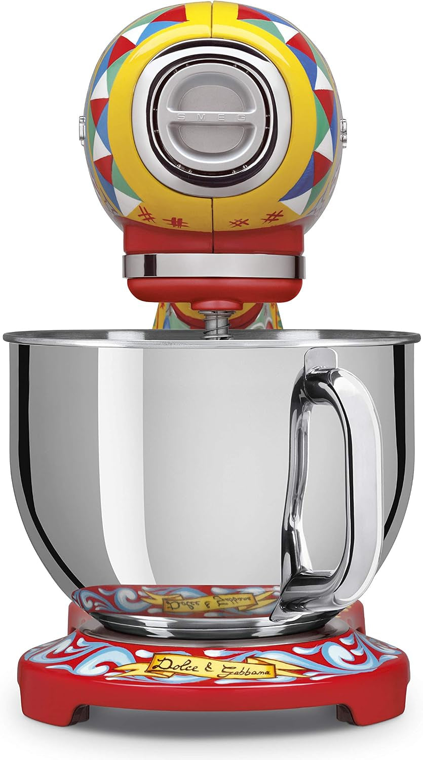 Smeg SMF03DGUS - 5-Qt. Stand Mixer - Retro Style, Sicily Is My Love, Limited Edition
