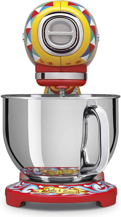 Smeg SMF03DGUS - 5-Qt. Stand Mixer - Retro Style, Sicily Is My Love, Limited Edition