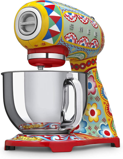 Smeg SMF03DGUS - 5-Qt. Stand Mixer - Retro Style, Sicily Is My Love, Limited Edition