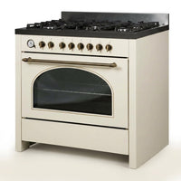 Impervia La Scala 90 Heritage Gas Range — Studio Shot