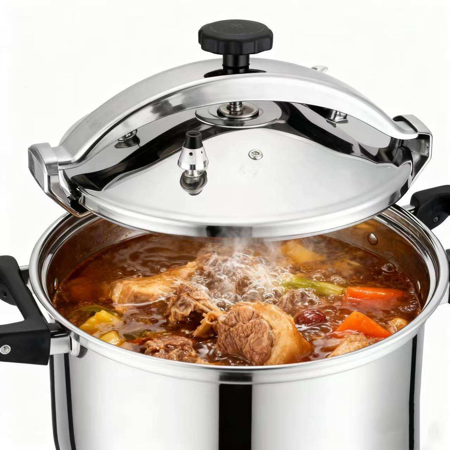 SteamCore SecureFlow Stainless Steel Pressure Cooker