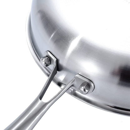 SteelForm EliteChef Stainless Frying Pan
