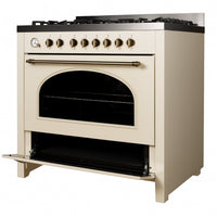 Professional Gas Range Built for Culinary Excellence, 90 Inch Width, Convection Oven, Multi-Burner Surface