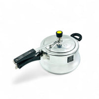 Stainless Steel Pressure Cooker Designed for Fast Cooking, Food-Grade Steel, Precision Regulator, Ergonomic Handle