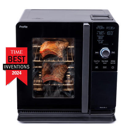 Profile Wood Pellet Food Smoker with Active Smoke Filtration and Precision Smoke Control